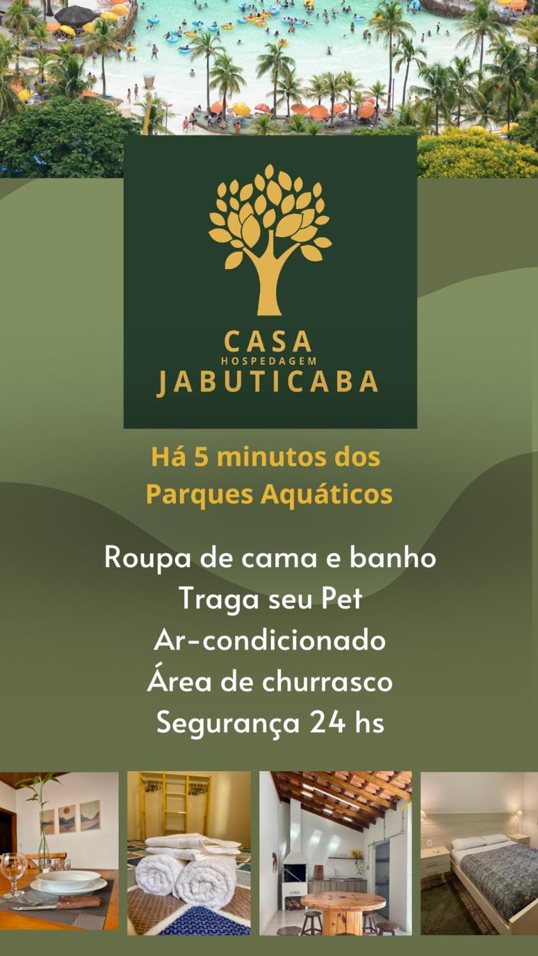 Casa Jabuticaba A 5 Min Dos Thermas E Hot Beach Олимпия Экстерьер фото